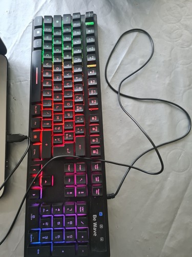Clavier gamer led wave - led,