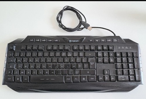 Clavier gamer filaire nacon - clavier,